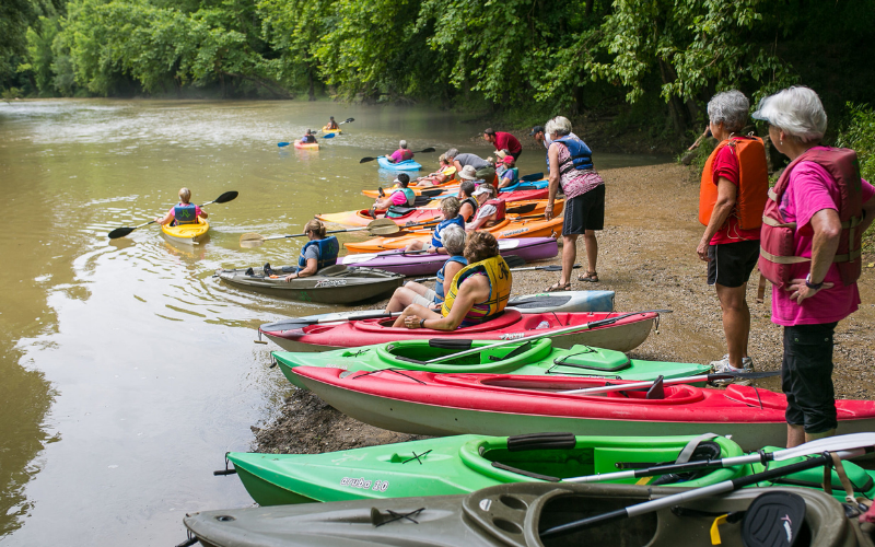 rockcastle kayake to bridge